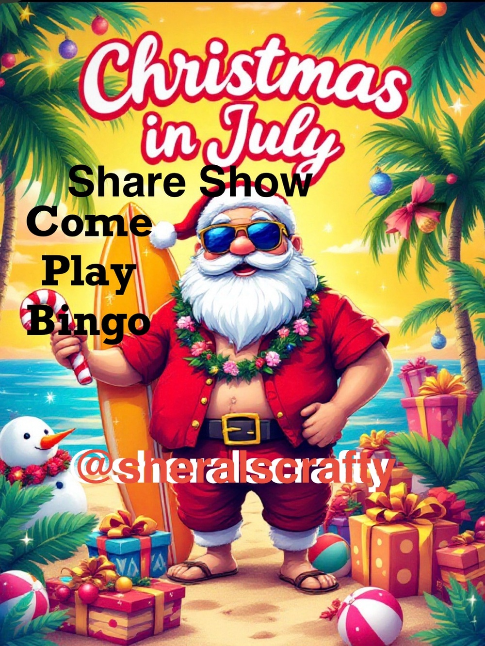 Christmas In July / Bingo Share Show
